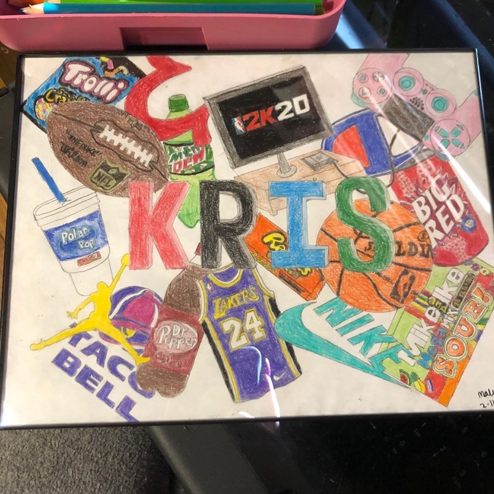 Custom name art